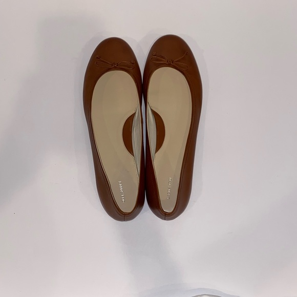 Lands End Brown Ballet Flats - Picture 3 of 6